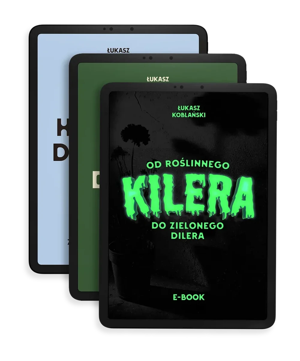 ZESTAW 3 EBOOKÓW (TRAWNIK, HORTENSJE, KILER)